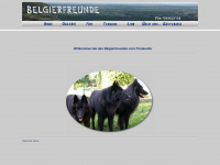 belgier-freunde.de Webseite Vorschau