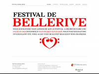 bellerive-festival.ch Webseite Vorschau