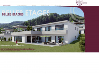 bellesetages.ch Webseite Vorschau