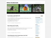 bellos-hundeschule.de Webseite Vorschau