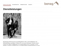 benag.ch Webseite Vorschau