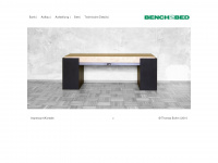 bench2bed.de Webseite Vorschau