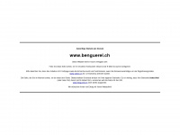 benguerel.ch Webseite Vorschau
