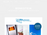 benkstein-haustechnik.de Webseite Vorschau