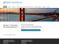 bento.ch Webseite Vorschau