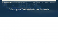 benzinpreis24.ch Webseite Vorschau