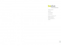 beplus-architekten.ch Webseite Vorschau