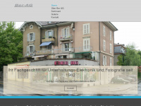ber-ag.ch Webseite Vorschau