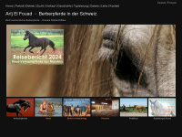 berberpferd.ch Webseite Vorschau
