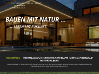 berchtold-holz.at Webseite Vorschau