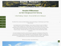bergbauernhof-gerung.de Webseite Vorschau
