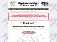 bergbausammlung-rotthausen.de Webseite Vorschau