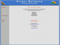 berger-installationen.at Webseite Vorschau