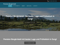 bergkristall-obergurgl.at Webseite Vorschau