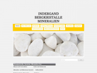 bergkristalle-indergand.ch Webseite Vorschau