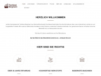 bergmann-tischlerei.de Webseite Vorschau