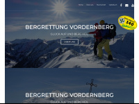 bergrettung-vordernberg.at Webseite Vorschau