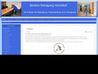 berisha-reinigung.ch Webseite Vorschau