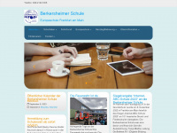 berkersheimer-schule.de Webseite Vorschau