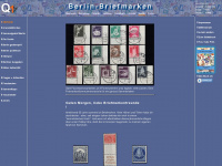berlin-briefmarken.de Webseite Vorschau