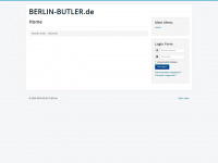 berlin-butler.de Webseite Vorschau