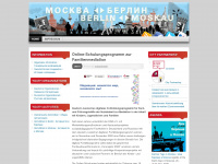 berlinmoscow.wordpress.com Webseite Vorschau