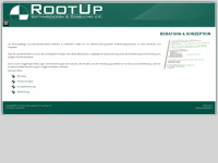 rootup.de Webseite Vorschau