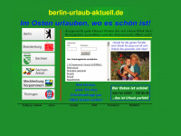 berlin-urlaub-aktuell.de Webseite Vorschau