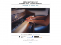 berliner-klavier.de Webseite Vorschau