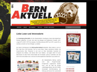 bernaktuell.ch Webseite Vorschau