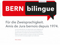 bernbilingue.ch Webseite Vorschau
