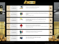 top100liste.de Webseite Vorschau