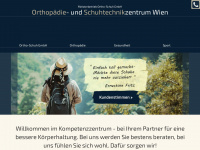 ortho-schuh.at Webseite Vorschau