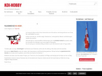 koi-hobby.de Webseite Vorschau