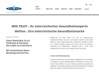 medtrust.at Webseite Vorschau