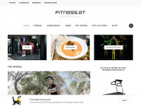 fitness.at Webseite Vorschau