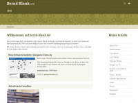 bernd-klenk.de Webseite Vorschau