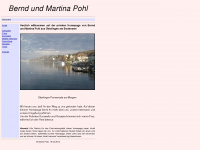 bernd-und-martina-pohl.de Webseite Vorschau