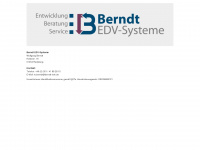 berndt-edv.de Webseite Vorschau