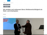berner-arbeitgeber.ch Webseite Vorschau