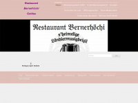 bernerhoechi.ch Webseite Vorschau