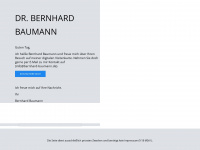 bernhard-baumann.de Webseite Vorschau