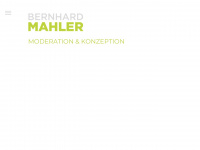 bernhard-mahler.de Webseite Vorschau