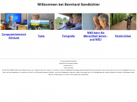 bernhard-sandkuehler.de Webseite Vorschau