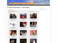 bernhardinger.de Webseite Vorschau