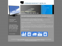 berolina-fernsehdienst.de Webseite Vorschau