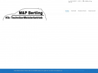 bertling-kfz.de Webseite Vorschau