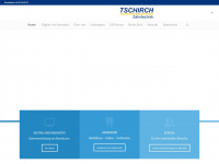 tschirch-zahntechnik.de Webseite Vorschau