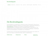 berufswahlagenda.ch Webseite Vorschau