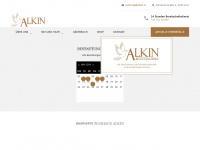 alkin.cc Webseite Vorschau